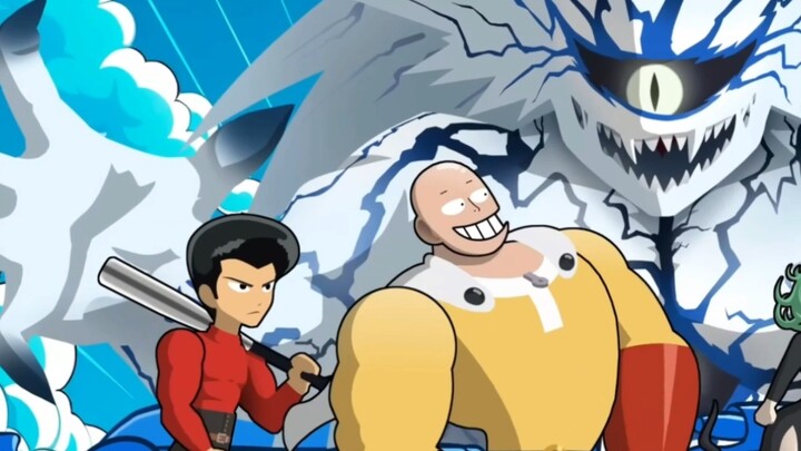 I finished watching One Punch Man in one go. It's so silly, but so cool!