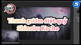 Vẽ Shinobu Kocho| Thanh gươm diệt quỷ | Bản vẽ tablet_5