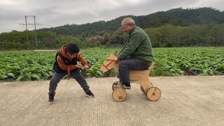 [DIY]How to improve a wooden horse to make it able to walk smoothly