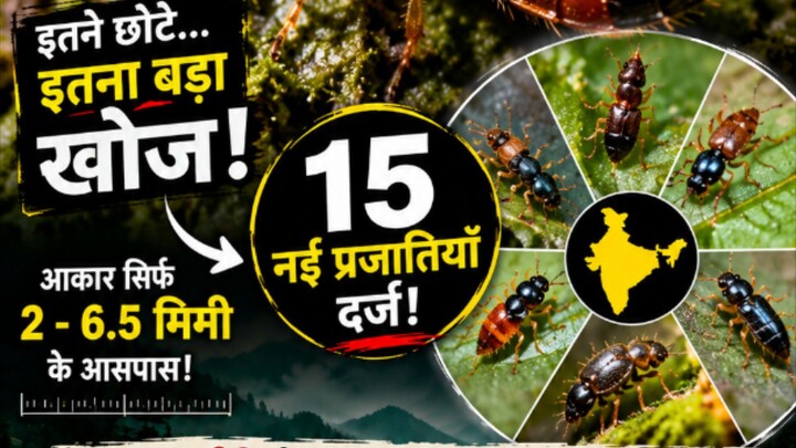 जंगल में दिखे छोटे से कीड़े, वैज्ञानिकों ने देखा तो रह गए हैरान! 😳 #WildlifeFacts” #sorts #facts