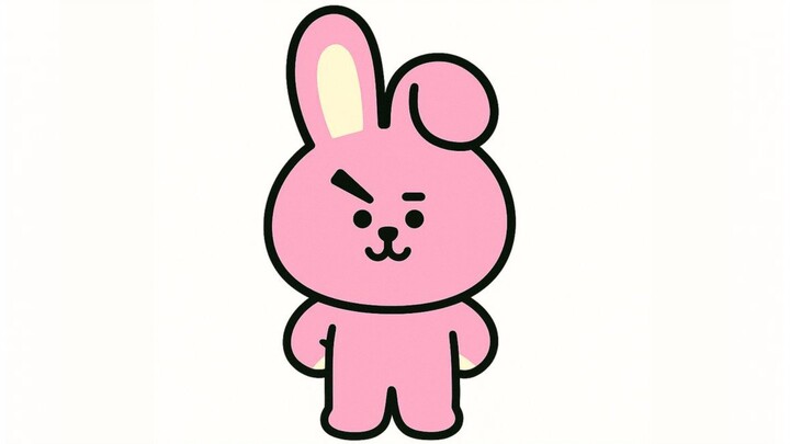 BT21 COOKY JUNGKOOK (part 1 drawing)