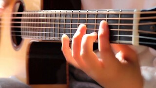 [Fingerplay Guitar] Is Luo Tianyi still in the computer in "Tokyo is not too hot"?