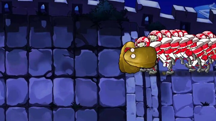 Plants vs. Zombies: How powerful will it be if you unlock all the skills of Tall Nuts?!