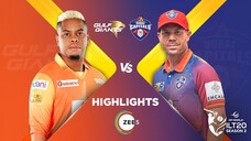 ILT20 S2 | English - HIGHLIGHTS | Gulf Giants V/S Dubai Capitals - T20 Cricket | 27th Jan