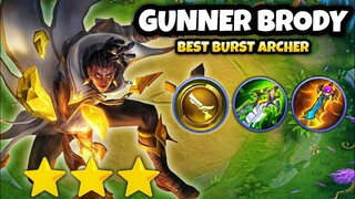 BRODY BURST GUNNER x 3 STAR GATOTKACA GUNNER. MUST WATCH!! MAGIC CHESS MOBILE LEGENDS