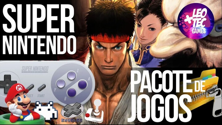 Como foi a chegada do SUPER NINTENDO   PACOTÃO +DE 1000 JOGOS os MELHORES -🇧🇷T