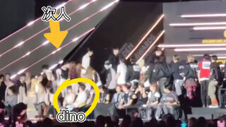 ไดโน: ขอดูหน่อยสิว่ารุ่นพี่คนไหนอยู่ตรงนี้ อ้อ 12 คนนั้นน่ะ...
