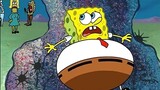 Did SpongeBob fart and tear his pants like this? It's so spectacular