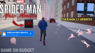 How To Install Spider Man Fanmade Game Miles Morales | GAME ON BUDGET | Android Download Link