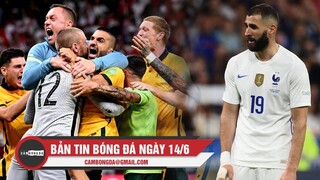 Bản tin Bóng Đá ngày 14/6 | Úc đoạt vé dự World Cup 2022; Pháp trở thành cựu vương Nations League