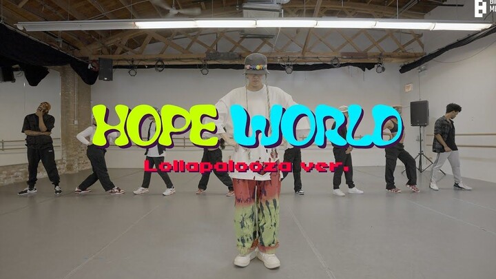 Jung Ho-seok's Hope World dance practice!!