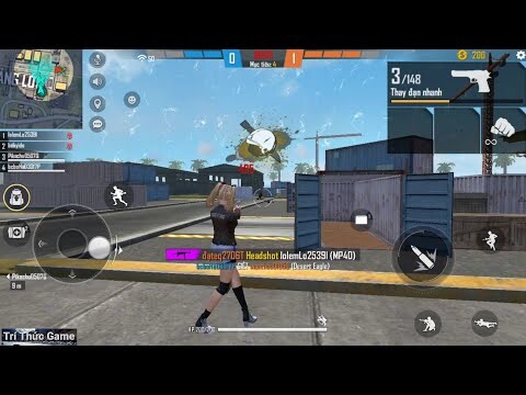 [Game Garena Free Fire ] Tu Chien Xep Hang | Dung Khau Luc Bac Can 3 Rat  Loi Hai .