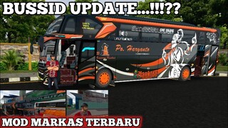 BUSSID UPDATE !!!! MOD MARKAS TERBARU | BUS SIMULATOR INDONESIA