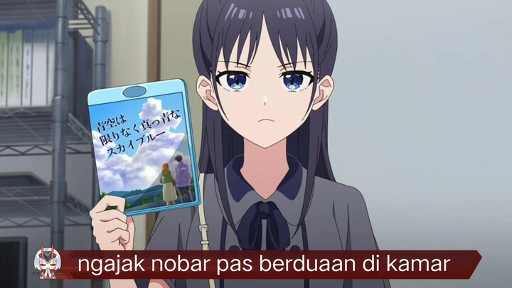 #KompetisiKreasiUnggahan3 , cewek ini malah ngajak nobar pas di kamar cowok