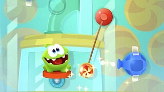 Cut the Rope Remastered - Experiments Level 16-24 All 3 Stars Gameplay