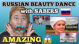 Ойся ты ойся - Если Девушка Казачка | Kazachka | Master class of Russian beauty on sabers //REACTION