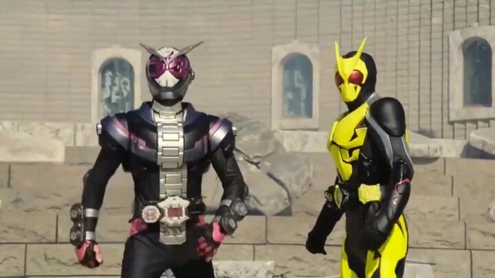 It turns out that the director also watches Kamen Rider.