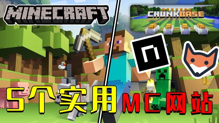 Minecraft: 5 trang web không thể thiếu cho người chơi MC, xem seed, tải skin và mod