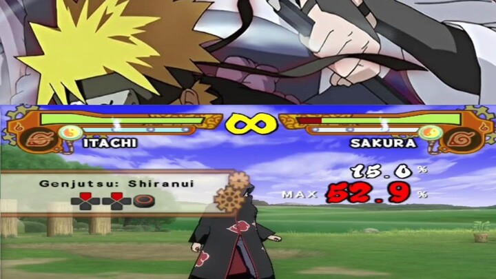 All Itachi Jutsu in Naruto Shippuden Ultimate Ninja 5