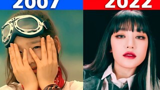 هل هناك فرق بين جمال موجة الكيبوب قبل خمس عشرة سنة واليوم؟ (الجزء المخصص لفرق الفتيات)