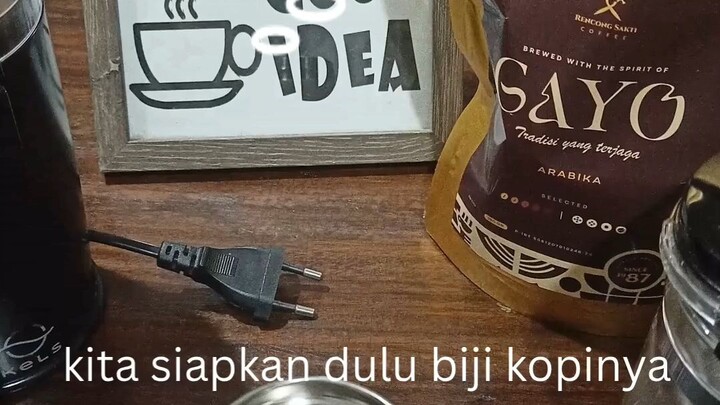 black coffee