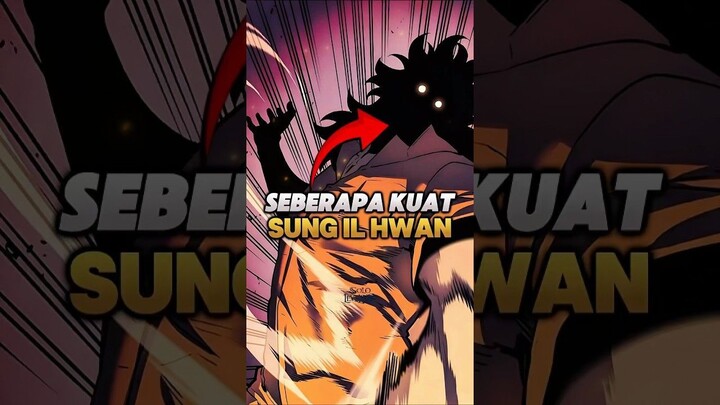 Seberapa kuat Sung Il Hwan? 😱🥶 #anime #duniaanime #sololeveling #sungilhwan #sungjinwoo #manhwa