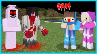 MIPAN & ZUZUZU PERGI KE DESA ANGKER DAN KETEMU KUNTILANAK YANG SERAM DI MINECRAFT! MIPAN DICULIK