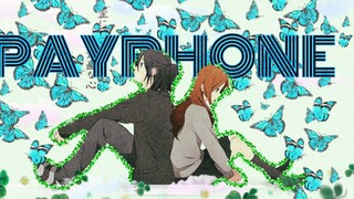 Horimiya // Payphone Edit (Miyamura and Hori // Typography Edit