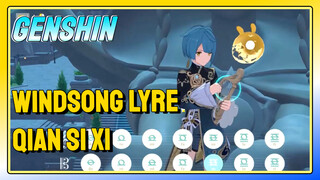 [Genshin Impact, Piano, Windsong Lyre] "Qian Si Xi"