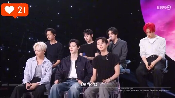 Enhypen Covering: Imagine Dragons "Demons"✨🩵