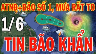 Dự báo thời tiết hôm nay và ngày mai 1/6/2024 | Dự báo thời tiết trong 3 ngày tới