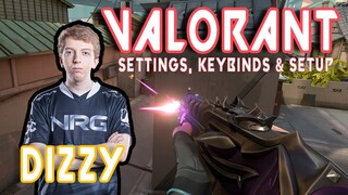 Dizzy Valorant Settings, Keybinds and Setup