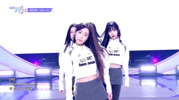 A2O LITE NEON  Music Bank KBS 261023 Performance