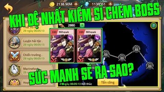 HTDC - SỬ DỤNG 2 MIHAWK MẠNH NHẤT GAME CHÉM THẤT VŨ HẢI...SƯ PHỤ LIỆU CÓ DAME TO HƠN ĐỆ TỬ ZORO ???