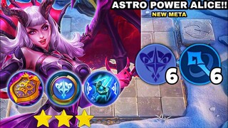 IMMORTAL 3 STAR ASTRO ALICE. INSANE SUSTAIN. MUST WATCH!! 6 ASTRO 6 MAGE