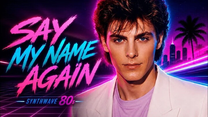 Say My Name Again | Retro 80s Synthwave | Dreamwave