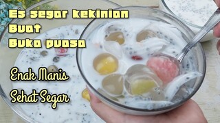 Es Segar Kekinian Buat Takjil Buka Puasa