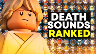 All LEGO Star Wars Death Sounds Ranked