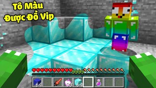 MINECRAFT BEDWARS, TÔ MÀU KHỐI KIM CƯƠNG ĐƯỢC VŨ KHÍ SIÊU VIP *TROLL NOOB TEAM BẰNG KIẾM RUBY HACKER