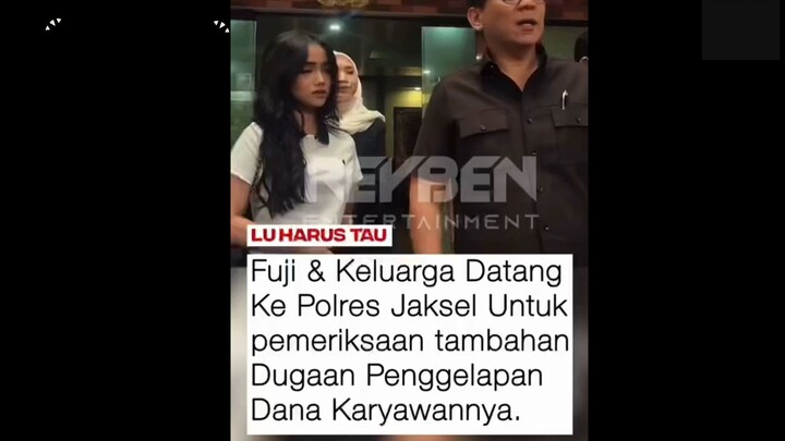 FUJI DATANGI POLRES JAKSEL UNTUK PEMERIKSAAN TAMBAHAN 🤔