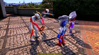 Ultraman terinfeksi virus dan berubah menjadi zombie dan Ultraman Jr. menyelesaikan krisis bersama.