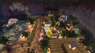 Minecraft / The Best Carnival Map For Summer | Crab Cove Carnival By RASA Studios Part 1