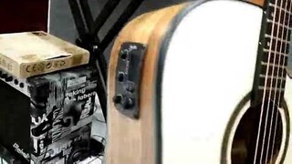 Deviser Acoustic Guitar Oak Wood