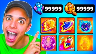 CONSIGUE GRATIS *FICHAS* para MEJORAR tus EMOTES al MAXIMO! 😱 STUMBLE GUYS