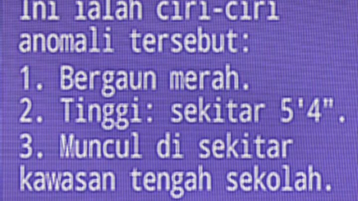 Malaysia EAS Scenario: Red Gown Women (1991)