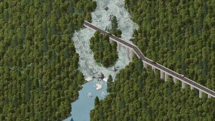 Waterfall Tutorial TheoTown ｜ #theotown #viral #theotownindonesia #citybuilder