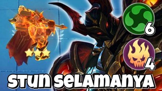 TIGREAL ELEMENTALIST UNLIMITED STUN!! MUSUH AUTO GA GERAK PAKCOY!! MAGIC CHESS MOBILE LEGENDS