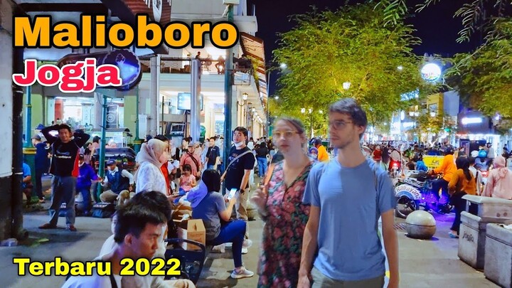 Suasana Malioboro Yogyakarta Terbaru 2022 | Pasar Beringharjo Buka Sampai Malam Hari