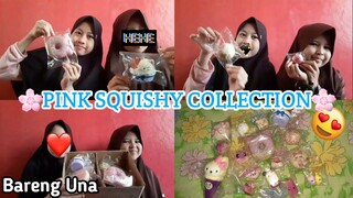 🌸PINK SQUISHY COLLECTION🌸 Bareng Una😍
