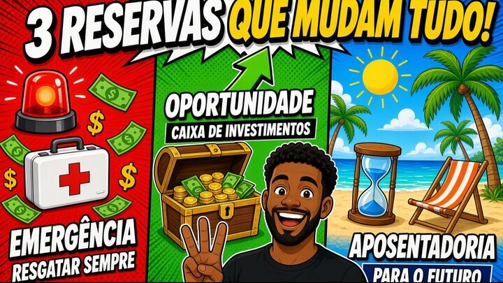 As 3 Reservas Financeiras